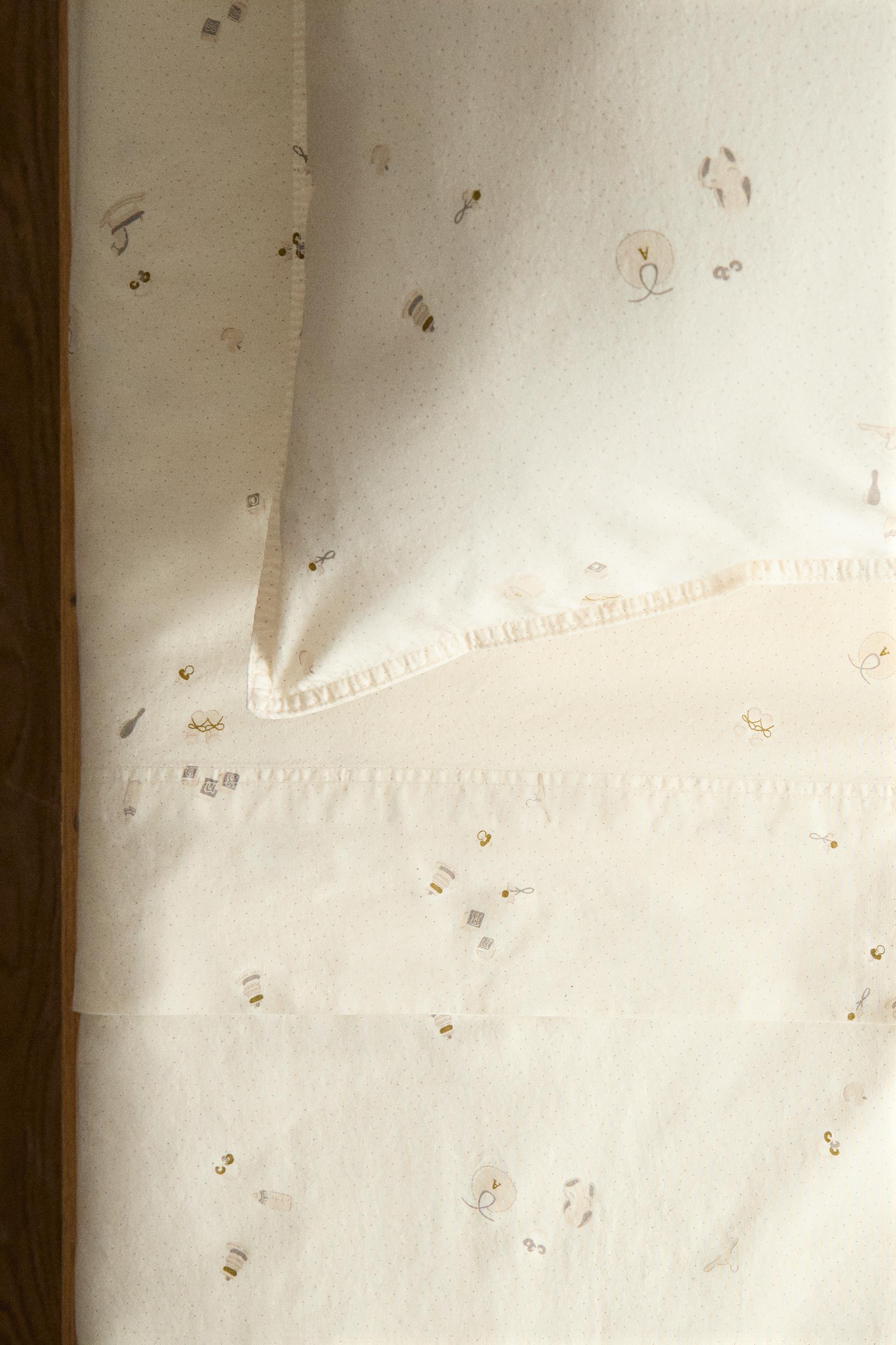 DRAP DE DESSUS ENFANT IMPRIMÉ